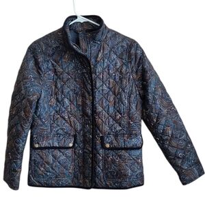 Talbots Petites Quilted Jacket Size S Petite